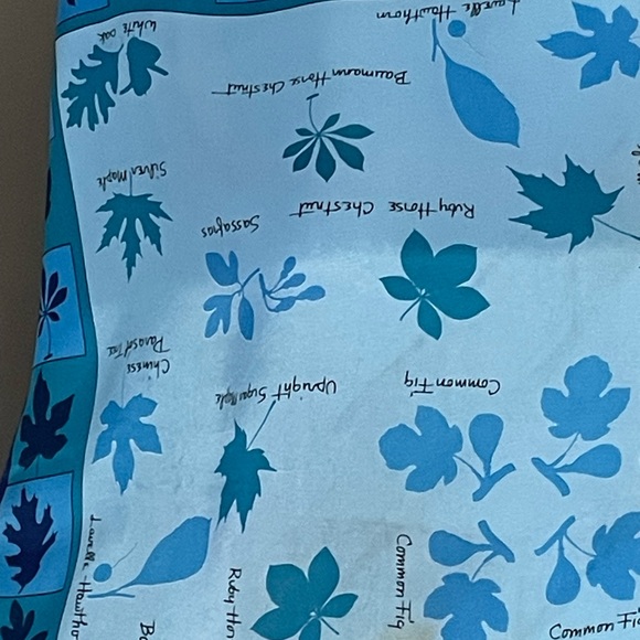 Vintage Vera Blues Scarf 22 In Sq Good Condition - Picture 5 of 10